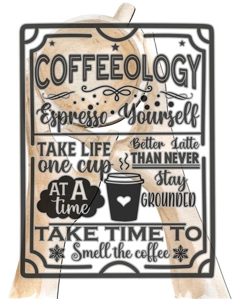 Coffee Words Of Wisdom For Life Free Stock Photo Public Domain Pictures