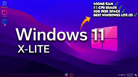 Windows 11 X Lite— How To Download And Install And Review 2023 Youtube