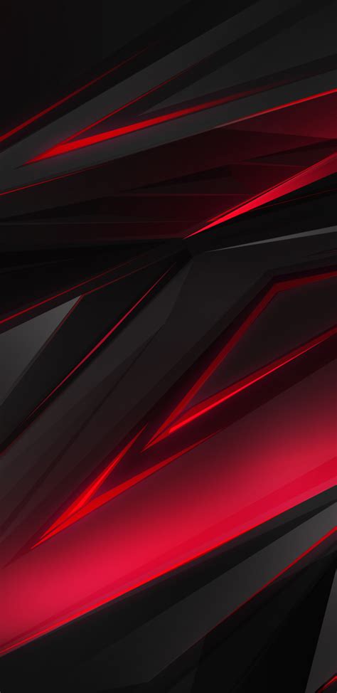 1440x2960 Polygonal Abstract Red Dark Background Samsung Galaxy Note 9