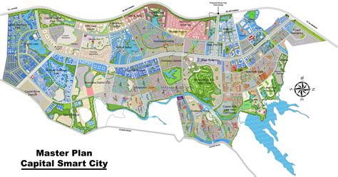 Capital Smart City Maps And Master Plan Manahil Estate