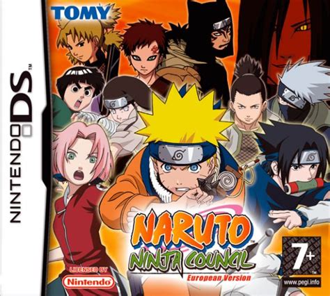 Naruto Ninja Council Nds Roms Nintendo En Español