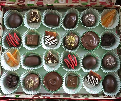 Homemade Assorted Candy Box Chocolate Assortment Gourmet Candy Homemade Chocolate