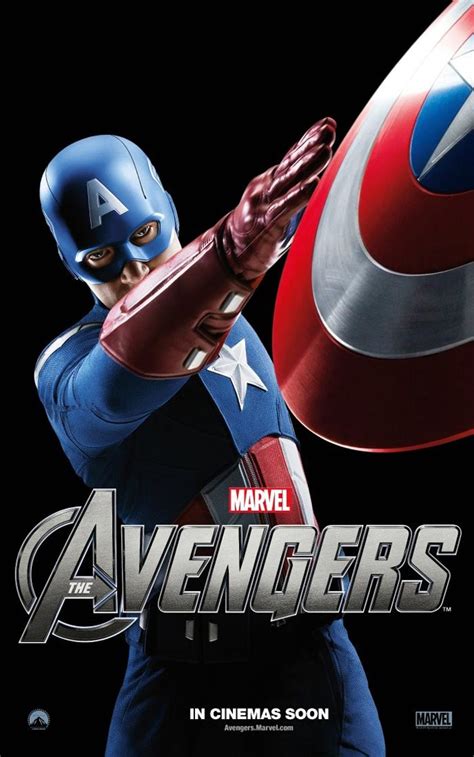 Avengers endgame captain america chris evans wallpaper poster 24 x 14 inches. THE AVENGERS: 8 New Character Posters - FilmoFilia