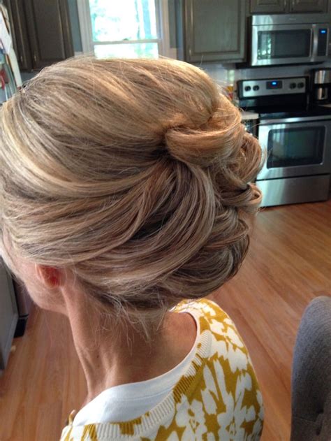 Mother Of The Bride Updo Updos Formal Hair Wedding