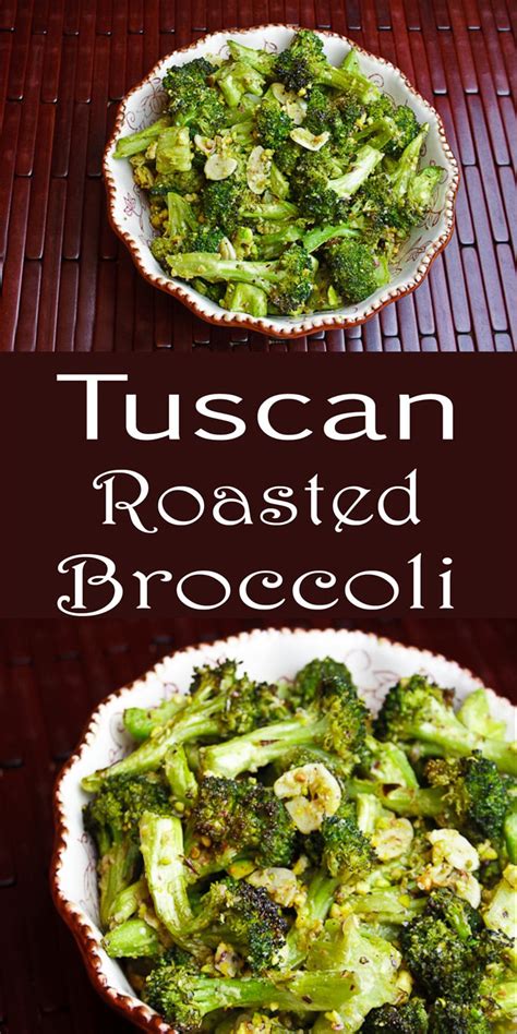Tuscan Roasted Broccoli Thanksgiving Or Anytime Side Dish