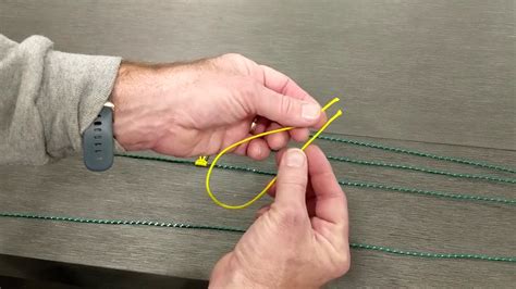 How To Make Tarp Tie Downs Without The Use Of Hardware