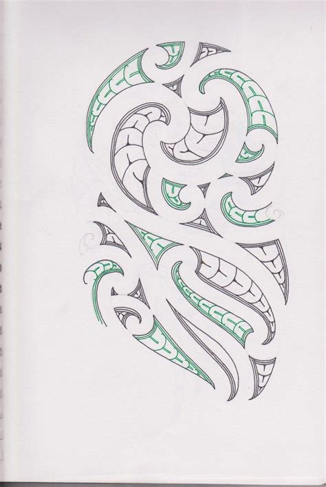 Ta Moko Design For Upper Arm Or Calf Muscle Area Diseños De Tatuaje