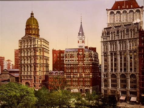 Old Color Photographs Of New York City In The Early 1900s ~ Vintage