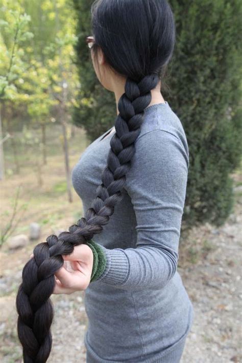 From waterfall braid to dutch short hair can embrace all types of braids and plaits. #braids | Super long hair, Braids for long hair, Long hair ...