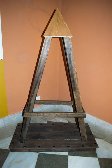 The Judas Cradle Torture Device: How the 'Judas Chair' Used a Pyramid