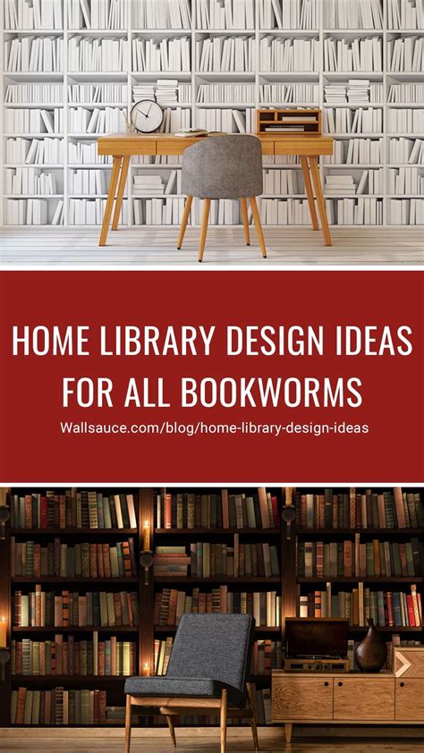Home Library Design Ideas For All Bookworms Wallsauce Uk Home