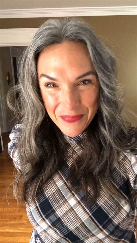 The Going Gray Lookbook Find Inspiration For Your Gray Hair Journey Video Video In 2022