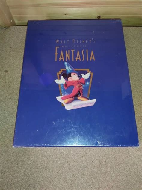 WALT DISNEY S MASTERPIECE Fantasia Deluxe Collector S Edition VHS RARE NEUF EUR