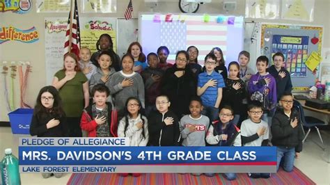 Mrs Davidsons 4th Grade Class At Lake Forest Elem Youtube