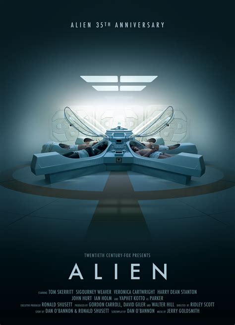 Brian Taylor Alien 35th Anniversary Poster