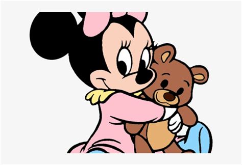 Baby Minnie Mouse Png Baby Minnie Mouse Coloring Page Transparent PNG