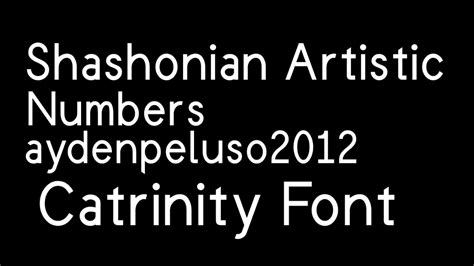 Shashonian Artistic Numbers By Aydenpeluso St3ye No Transition But