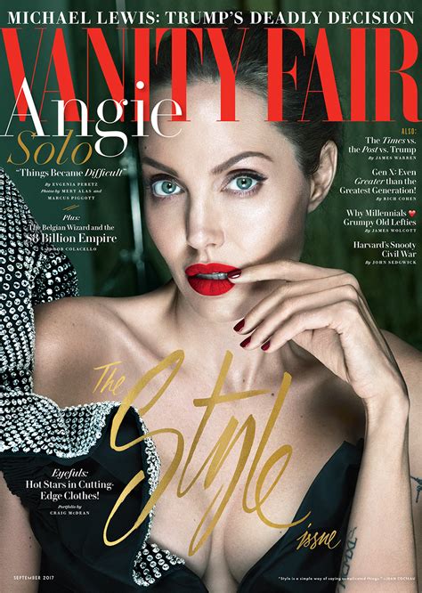 Gia On Twitter Angelina Jolie For Vanity Fair 2017 Red Lipstick Has Never Been So Beautiful
