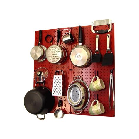 Wall Control Kitchen Pegboard Organizer Pots And Pans Pegboard Pack