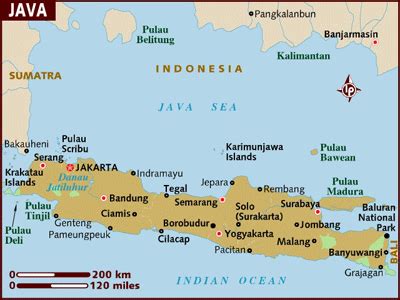 Java is the most densely populated island in indonesia with 143 million inhabitants on 132,000 square kilometers. Diversity Of Indonesia ( From West to East )