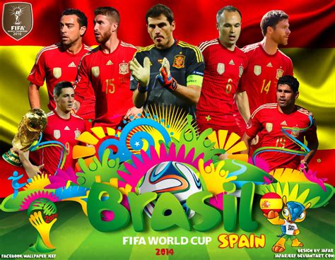 Spain World Cup 2014 Wallpaper By Jafarjeef On Deviantart