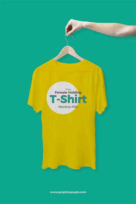 female holding  shirt mockup psdgraphic google tasty graphic designs collection