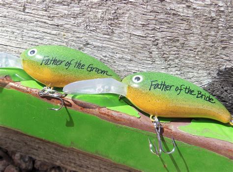 Wedding gift for bride who lost father. Personalized Fishing Lures Wedding Groomsmen Gifts Father ...