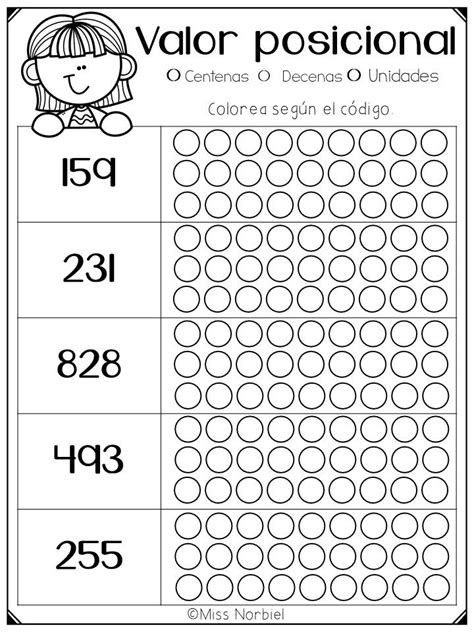 Valor Posicional Decenas Y Centenas Decenas Y Unidades Actividades