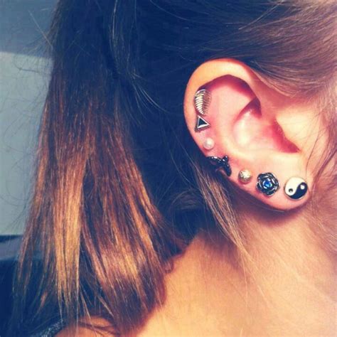 image about cool in by v on we heart it ear piercings piercings piercing tattoo