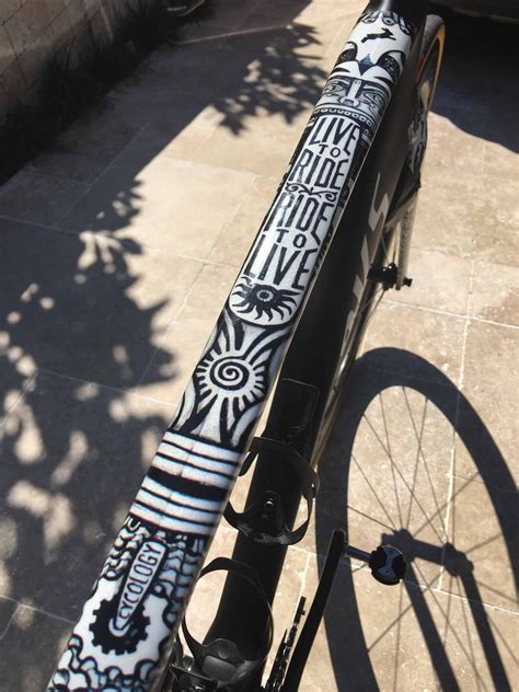 Cycology Aztec Bike Wrap Protects Your Bike Frame Transforms Your