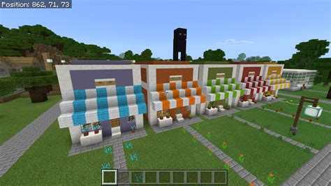 Cute Shops Minecraft Map
