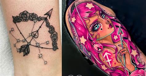 19 Sagittarius Tattoos To Show Off Your Fiery Personality Lets Eat Cake