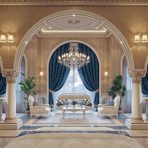 Luxury Mansion Interior Qatar By Taher Design Studio ©taher Design