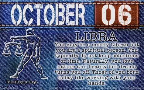 October 6 Birthday Horoscope Personality Sun Signs