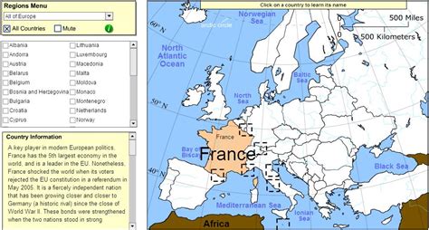 This website has got everything from hundreds of games and by visiting the geography section we learned a lot about the united states, europe, asia, africa and other places. Interactive map of Europe Countries of Europe. Tutorial. Sheppard Software - Mapas Interactivos ...