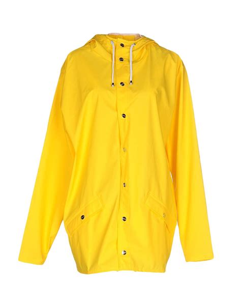 Jacket Yellow Rains Jackets Jackets Parka Jacket Clothes