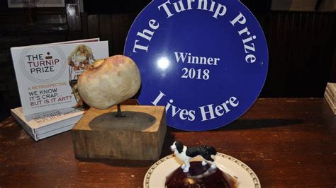 Turnip Prize Spoof Art Award Winner Announced Bbc News