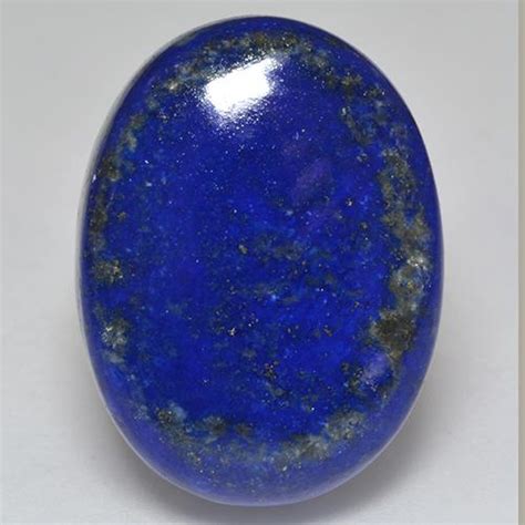 28 Carat Electric Blue Lapis Lazuli Gem From Afghanistan