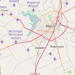 Waco Tx Zip Code Map Map