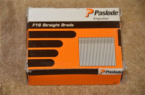 Paslode Gauge Galvanised Brads Box Of Sizes