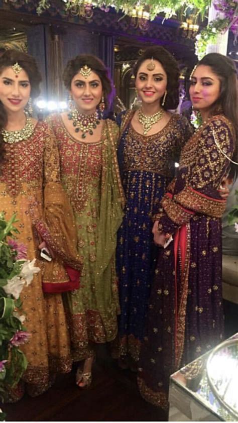 Grooms Sisters Wearing Dr Haroon At The Barat Indian Dresses Bride And Groom Outfit Fashion