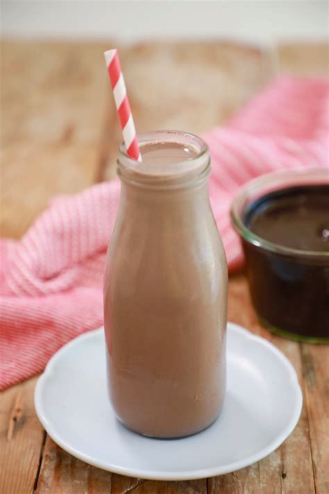 Homemade Chocolate Milk Recipe Gemmas Bigger Bolder Baking