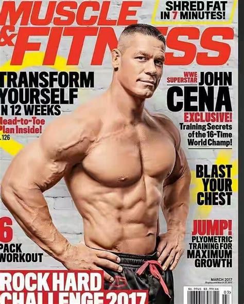 Muscle Fitness John Cena Fitness Magazine