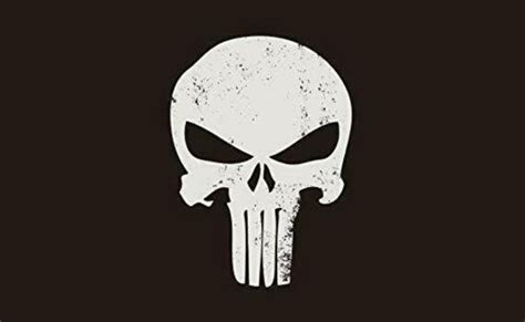 Punisher Skull Flag 3x5ft Banner Grommets Man Cave Garage Etsy Ireland