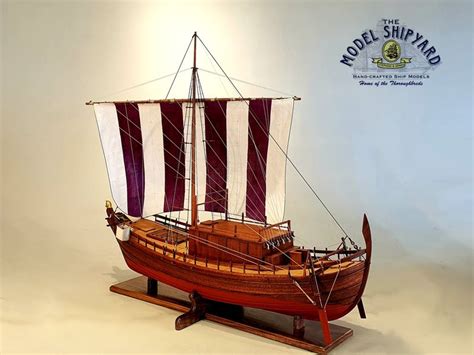 Phoenicia Model Ship From The Model Shipyard Builders And Designers Of