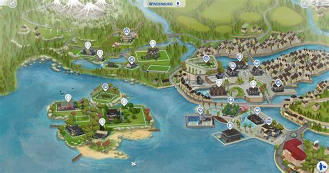 The Sims 4 World Map Replacements For All Worlds Now Available Simsvip