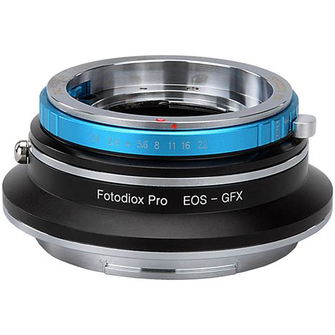 fotodiox pro lens mount adapter kit dklb eos gfx pro bandh photo