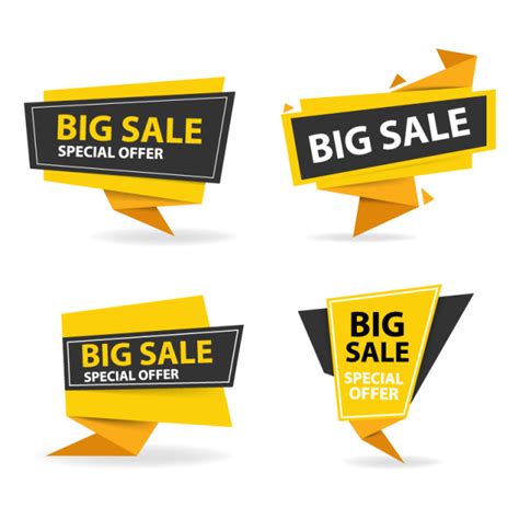 Colorful Shopping Sale Banner Template Discount Sale Banner Collection