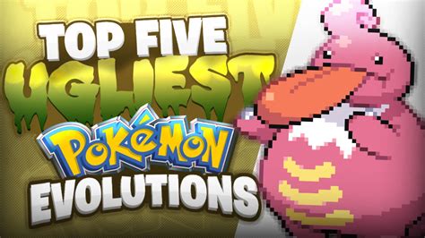 Top 5 Ugliest Pokemon Evolutions Youtube
