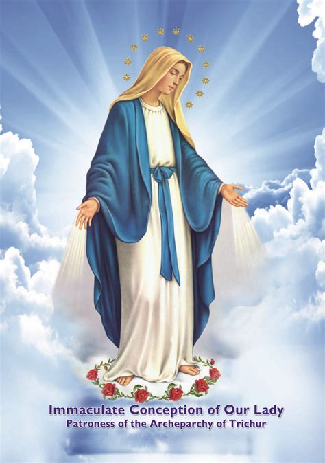 The feast of the immaculate conception cliff notes who: Our Patroness | Archdiocese of Trichur